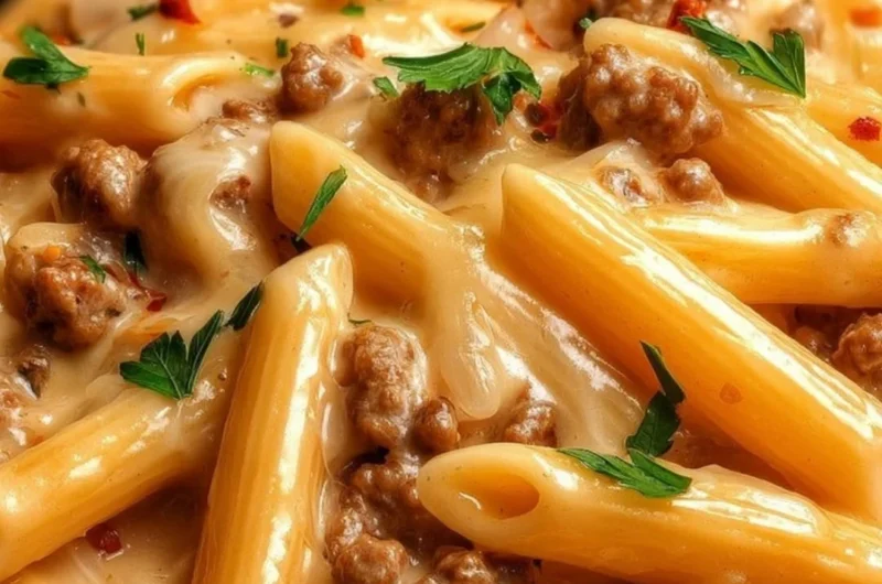 Delicious Gordon Ramsay ground turkey pasta served in a cozy bowl