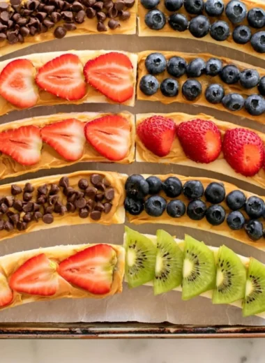 Healthy frozen banana treats served as a refreshing snack