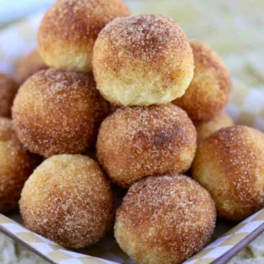 Homemade sourdough doughnuts with a fluffy texture and delicious glaze.